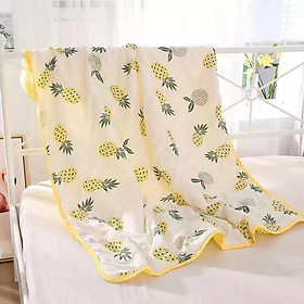 Mua Chăn Cotton cao cấp đắp văn phòng (Mẫu ngẫu nhiên)
