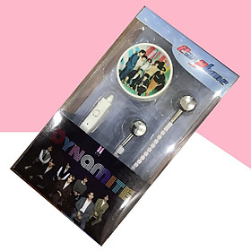Mua Máy nghe nhạc BTS dynamite tặng tai nghe dây kéo chống rối BTS
