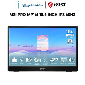 Mua Màn Hình Di Động MSI PRO MP161 15.6 inch IPS 60Hz Hàng chính hãng