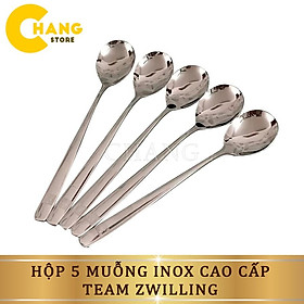 Set 5 Thìa Inox ZWILLING Cao Cấp Sang Trọng Bền Đẹp