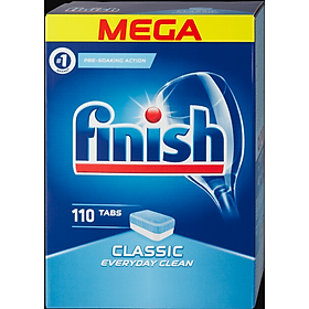 Hộp 100 viên rửa chén Finish Classic Dishwasher Tablets PTT025445