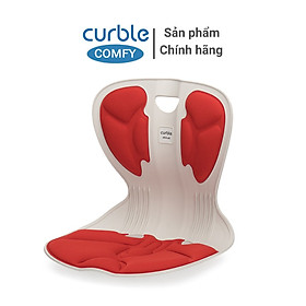 Mua  CHÍNH HÃNG ABLUE  Ghế Curble Comfy chỉnh dáng ngồi đúng  chống gù. Hàn Quốc (Made in Korea). Màu Đen/ Xám trắng / Đỏ / Xanh dương