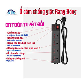 Mua Ổ cắm chống giật Rạng Đông dây dài 3m