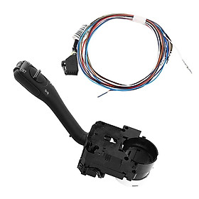 Cruise Control Turn Signal Switch Stalk Headlight Dimmer Control Switch Set for VW Golf Jetta Bora 18G953513A
