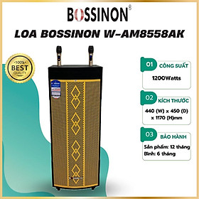 Mua Loa 4T đôi đứng Bossinon W-AM8558AK- hàng chính hãng