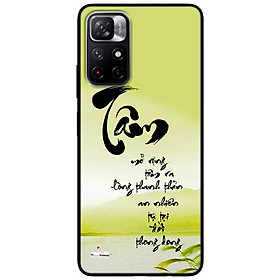 Ốp lưng dành cho xiaomi redmi note 11 5g - redmi note 11t - redmi note 11s - tâm