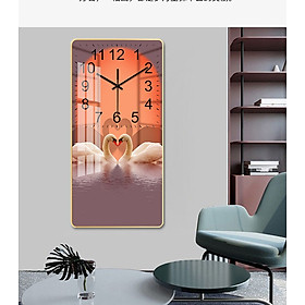 Mua Đồng hồ treo tường phong cách sang trọng lịch thiệp  Đồng Hồ tranh Pha lê PVP