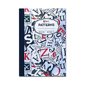 Sổ Ghi Chép Patterns A4 (260 Trang) - 4531 - Mẫu 1