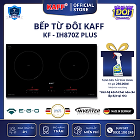 Bếp âm từ đôi nhập khẩu Germany KAFF KF-IH870Z - Hàng Chính Hãng