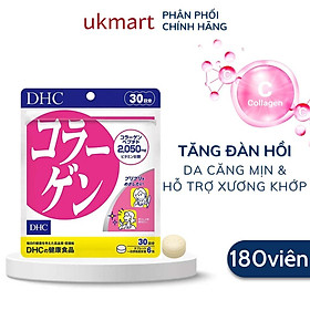 Viên Uống Collagen DHC Nhật Bản Thực Phẩm Chức Năng Giúp Chống Lão Hoá, Làm Đẹp Da, Tăng Khả Năng Đàn Hồi, Hỗ Trợ Xương Khớp 60 Ngày 360 Viên