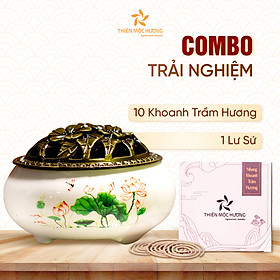 Mua Combo trải nghiệm nhang trầm hương Thiên Mộc Hương xông thơm nhà  đón tài lộc