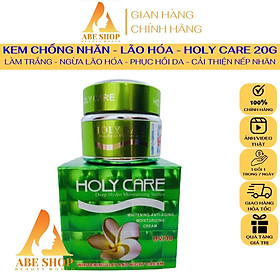 Kem HOLY CARE Lão Hóa Xanh Lá - Chống Nhăn - Ngừa Lão Hóa - Cân Bằng Da - Cấp Ẩm - Mềm Mịn