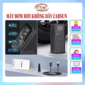 Máy bơm hơi lốp bánh xe ô tô xe máy xe đạp kỹ thuật số KHÔNG DÂY đồng hồ