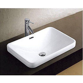 Mua CHẬU LAVABO ÂM BÀN DƯƠNG VÀNH CAO CẤP
