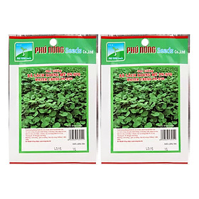 Bộ 2 Gói Hạt Giống Xà Lách Xoong Phú Nông PN132551-970 (1g / Gói)