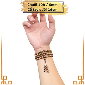 Vòng tay trầm hương 108 hạt | trầm tốc lào tự nhiên 100%