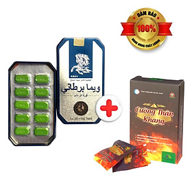 Combo Ngựa Thái (10 viên) và Cường thận ( 4 viên) – siêu khuyến mãi, tăng cường sinh lý nam, an toàn, hiệu quả nhanh