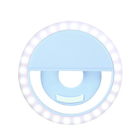 Led Selfie Light Circle Flash Fill Clip Camera Lamp Portable Dimmable Supplementary Light For Mobile Phone & Tablets