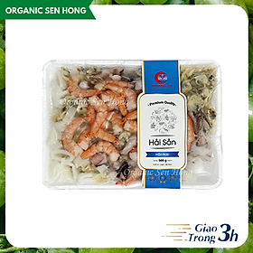 Hải sản hỗn hợp VF 500gr được bán bởi Organic Sen Hồng - giao nhanh 3h