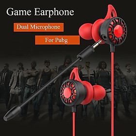 Gaming Earphone 7.1 Headset Helmets with Dual Mic Gaming Earphones PC Gamer with Volume Control for PUBG PS4 CSGO Casque Games
