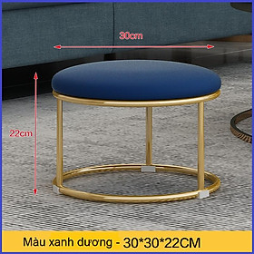 Mua Ghế Đôn Phòng Khách Thiết Kế Kiểu Dáng Hiện Đại - Đôn Ghế Chân Thép Sơn Tĩnh Điện Cao Cấp