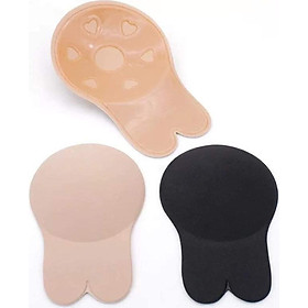 Miếng Dán Silicon Vải Tai Thỏ Nâng Ngực (4 miếng ngẫu nhiên)