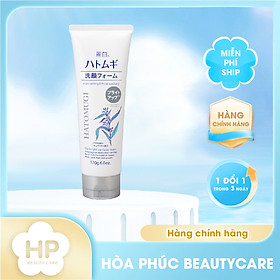 Sữa Rửa Mặt Hatomugi Cấp Ẩm Và Dưỡng Da Trắng Sáng Reihaku Hatomugi Bright Up Facial Foam 170G