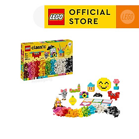 LEGO CLASSIC 11042 Đồ Chơi Lắp Ráp Bộ Gạch Chi Tiết Chủ Đề Hạnh Phúc (680 chi tiết)