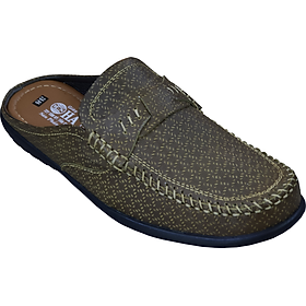 Dép Bít Mũi Nam Da bò Thật HÀ NAM Cao Cấp GSB2037