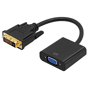 Cáp Chuyển Đổi DVI Sang VGA - DVI ( 24+1 ) To VGA ( Màu Đen )