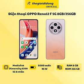 Mua Điện thoại OPPO Reno12 F 5G 8GB/256GB - Hàng Chính Hãng