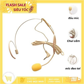 Mua Micro Gài Tai Có Dây  Mic truyền hình  màu da