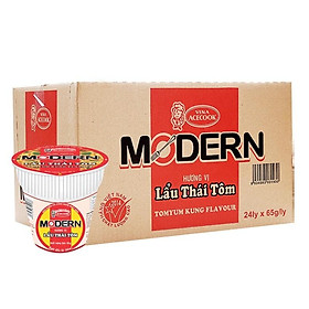 Hình ảnh Mỳ Ly Modern ( Lẩu thái Tôm ) 65gr x 24 ly