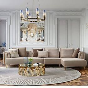 Mua Sofa Vải Phong Cách Tân Cổ Điển Vải Nhung Êm Mịn DP-SV50