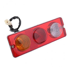 2X Rear Brake Tail Light Panel for 150cc 250cc Go Kart ATV Buggy Quad Bike, Red