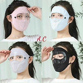 Khẩu Trang Ninja che kin mặt có kính
