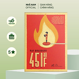 Sách - 451 độ F (Ray Bradbury) (Bìa cứng) - Nhã Nam Official