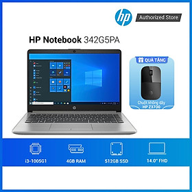 Mua Laptop HP 240 G8 342G5PA Core i3-1005G1 | 4GB | 256GB | Intel UHD | 14.0 inch FHD | Win 10 | Bạc - Hàng chính hãng