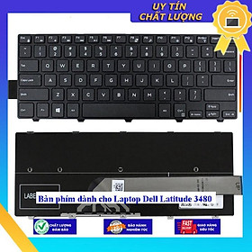 Bàn phím dùng cho Laptop Dell Latitude 3480  - Hàng Nhập Khẩu New Seal