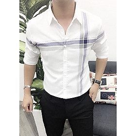 Áo sơ mi nam SM167 Cổ trụ