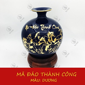 Bình Hút Lộc Mã Đáo Thành Công Vẽ Vàng Cao Cấp