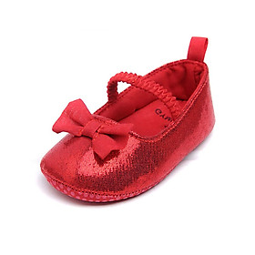 Fashion Baby Girl Breathable Anti-Slip Princess Shoes With Bowknot Casual Toddler Soft Soled First Walkers Baby Shoes New