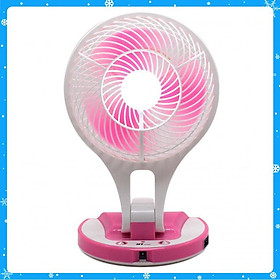 Mua Quạt Sạc 5580 Siêu MÁt Có Đèn Led ( giao hàng màu ngẫu nhiên) - Hàng Chất Lượng