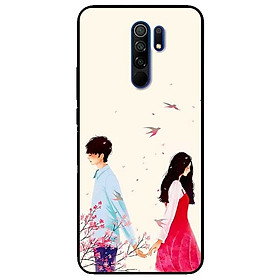 Ốp lưng dành cho Xiaomi Redmi 9 mẫu Anime Boy Girl