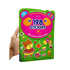 Sách - Bóc dán hình thông minh phát triển khả năng tư duy toán học IQ EQ CQ (5-6 tuổi) - 198 sticker (quyển 3)