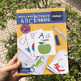 Thẻ Học Thông Minh Viết Và Xoá Được Nhiều Lần Mideer - Write And Wipe Activity Card