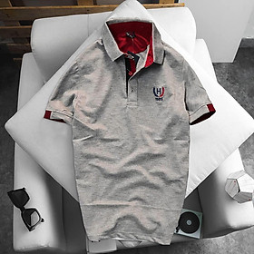 ÁO THUN NAM CÁ SÂU CỔ BẺ CO GIÃN 4 CHIỀU