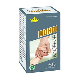 Viên uống Mohoi Kingphar, hộp 60v, hỗ trợ giảm tăng tiết mồ hôi