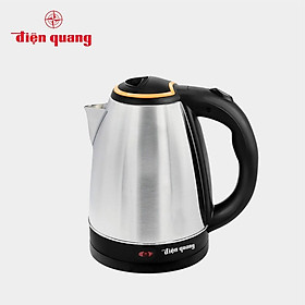 Ấm đun nước siêu tốc Điện Quang ĐQ EKT06 1518 BL - Dung tích lớn 1.8L, đế xoay 360°, tự ngắt điện khi sôi. BH 12 tháng