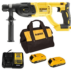 MÁY KHOAN ĐỤC CẦM TAY 18V-BL 3 CHỨC NĂNG DEWALT DCH133D2- HÀNG CHÍNH HÃNG
